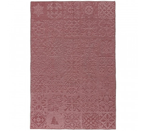 Плед Ornamental, бордовый