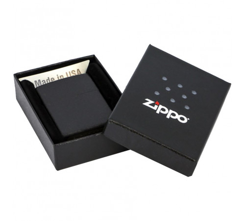Зажигалка Zippo Classic Matte, матовая черная