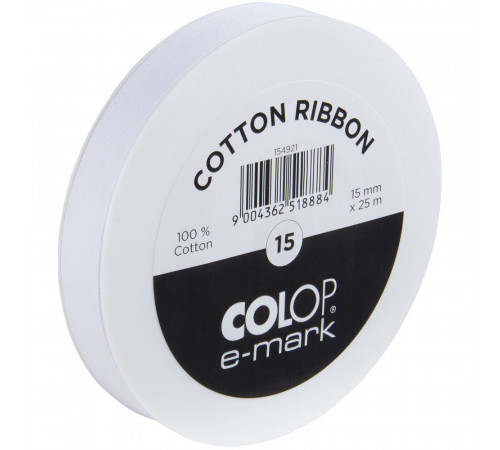Лента Colop E-mark 15, белая