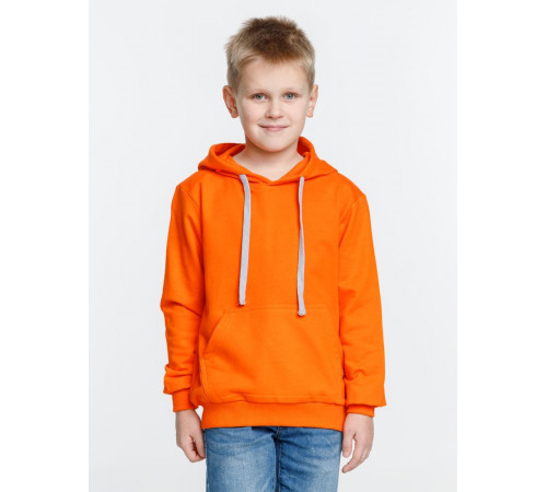 Толстовка с капюшоном детская Kirenga Kids, оранжевая