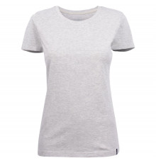Футболка женская Ladies American U, светлый меланж
