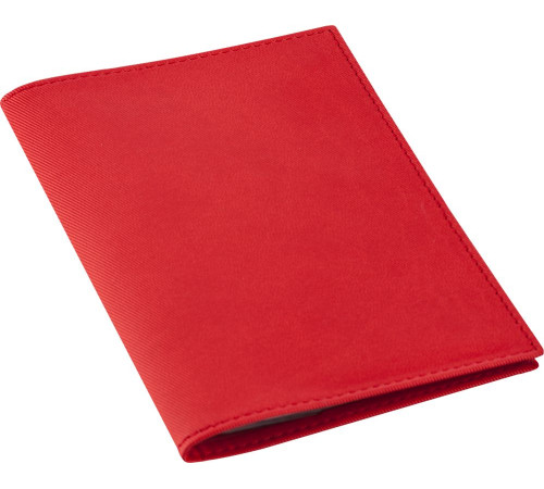 Обложка для автодокументов Twill, красная
