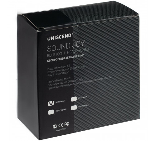 Беспроводные наушники Uniscend Sound Joy, черные
