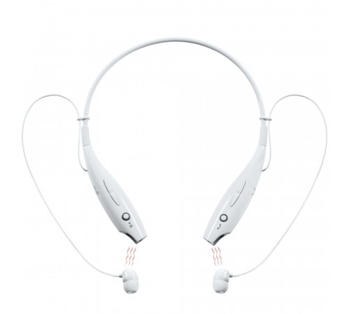 Bluetooth наушники stereoBand, ver.2, белые