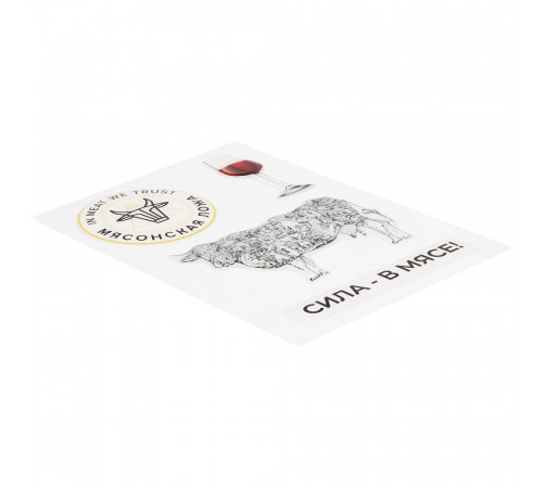 Объемные наклейки под смолой Sticker Pack на заказ