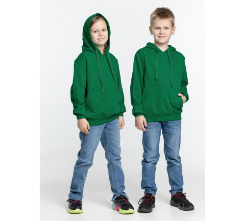 Худи детское Kirenga Kids 2.0, зеленое