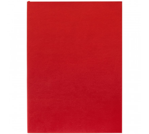 Ежедневник Flat Light, недатированный, красный