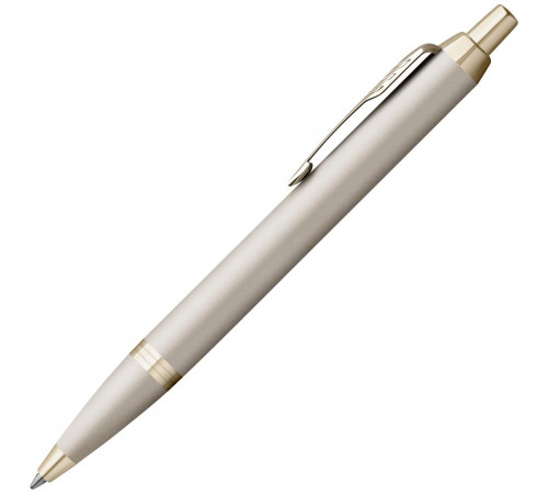 Ручка шариковая Parker IM Professionals Monochrome Champagne, золотистая