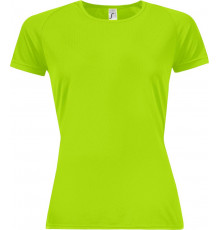 Футболка женская Sporty Women 140, зеленый неон