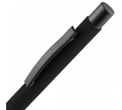 Ручка шариковая Atento Soft Touch, черная