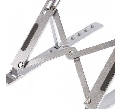 Подставка для ноутбука и планшета Scaffold Light, серебристая