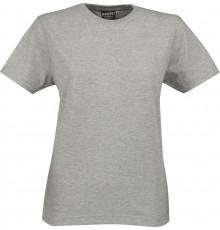 Футболка женская Ladies American T, серый меланж