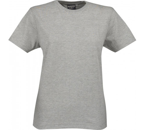 Футболка женская Ladies American T, серый меланж