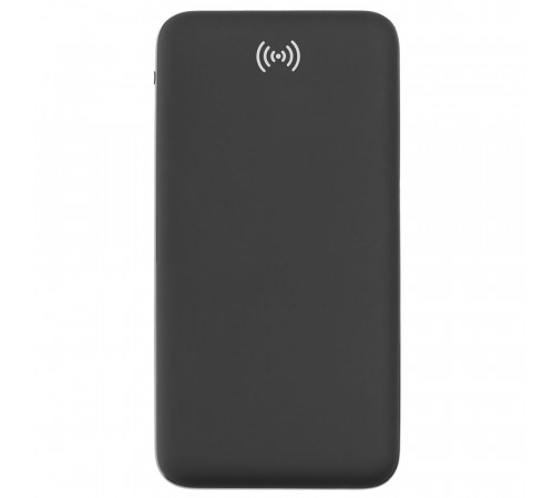 Аккумулятор Quick Charge Wireless 10000 мАч, черный