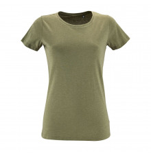 Футболка женская Regent Fit Women, меланж хаки