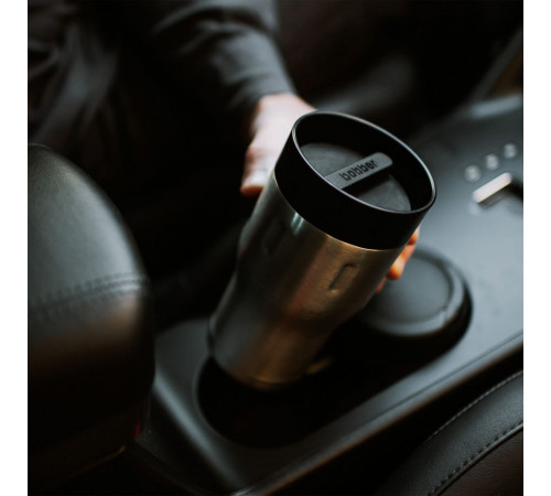 Термостакан Tumbler 350, вакуумный, стальной матовый