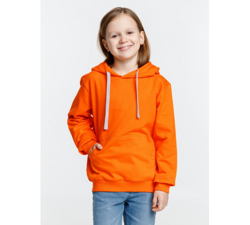 Толстовка с капюшоном детская Kirenga Kids, оранжевая