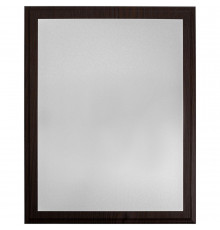 Плакетка Plaque XL, венге с серебристой пластиной