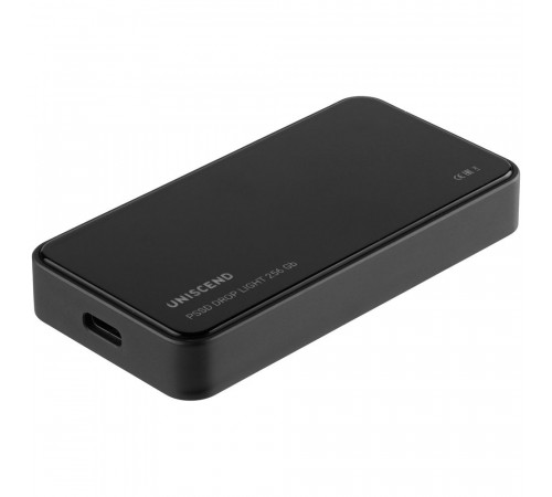 Внешний SSD диск Drop Light, с подсветкой гравировки, 256 Гб