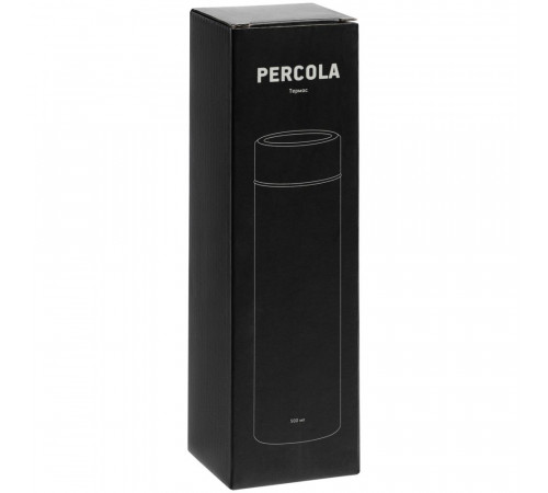 Термос с ситечком Percola, серый