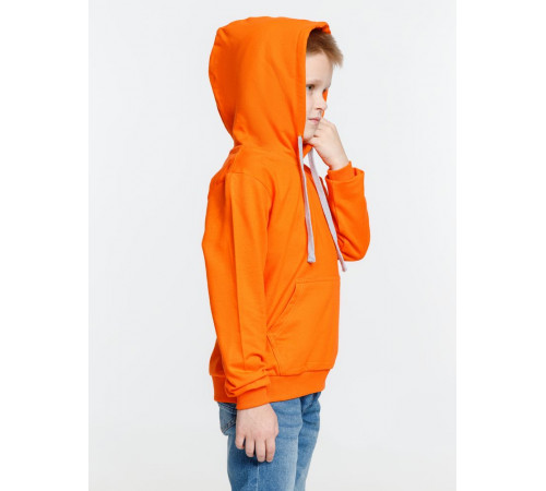 Толстовка с капюшоном детская Kirenga Kids, оранжевая