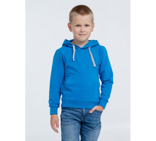 Толстовка с капюшоном детская Kirenga Kids, бирюзовая