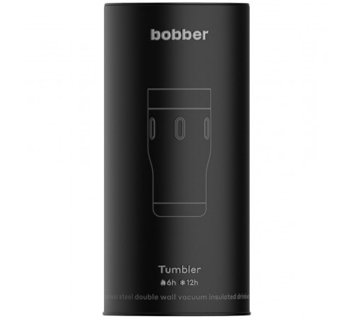 Термостакан Tumbler 350, вакуумный, стальной зеркальный