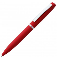 Ручка шариковая Bolt Soft Touch, красная