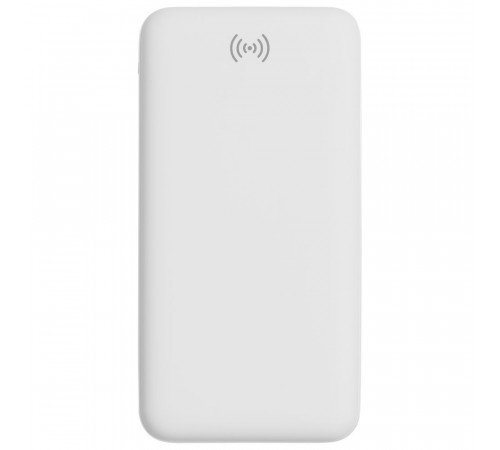 Аккумулятор Quick Charge Wireless 10000 мАч, белый