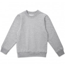 Свитшот детский Toima Kids, серый меланж