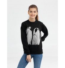 Свитшот Like a Penguin, черный