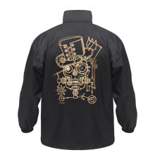 Ветровка John Steampunk, черная