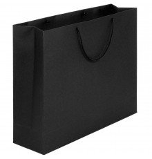 Пакет бумажный Ample Tote L, черный